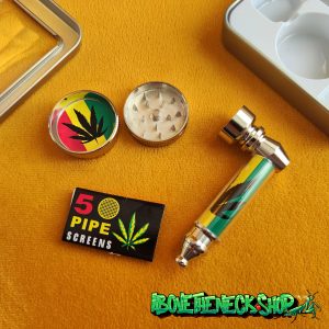 7cm / 2.7" Metal Pipe Tin Set