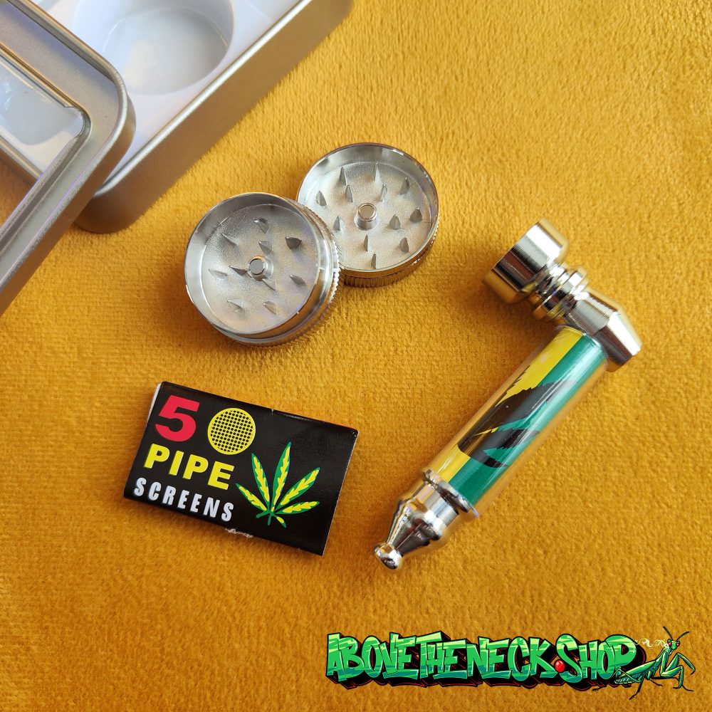7cm / 2.7" Metal Pipe Tin Set - Image 2