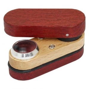 7cm / 2.8" Wooden Foldable Pipe