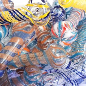 10cm / 4" Glass Spoon Pipe (Assorted)