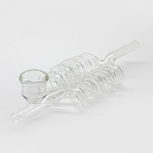 17cm / 6.7" Twin Spiral Glass Steamroller