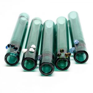 9cm / 3.5" Glass One Hitter (Assorted)