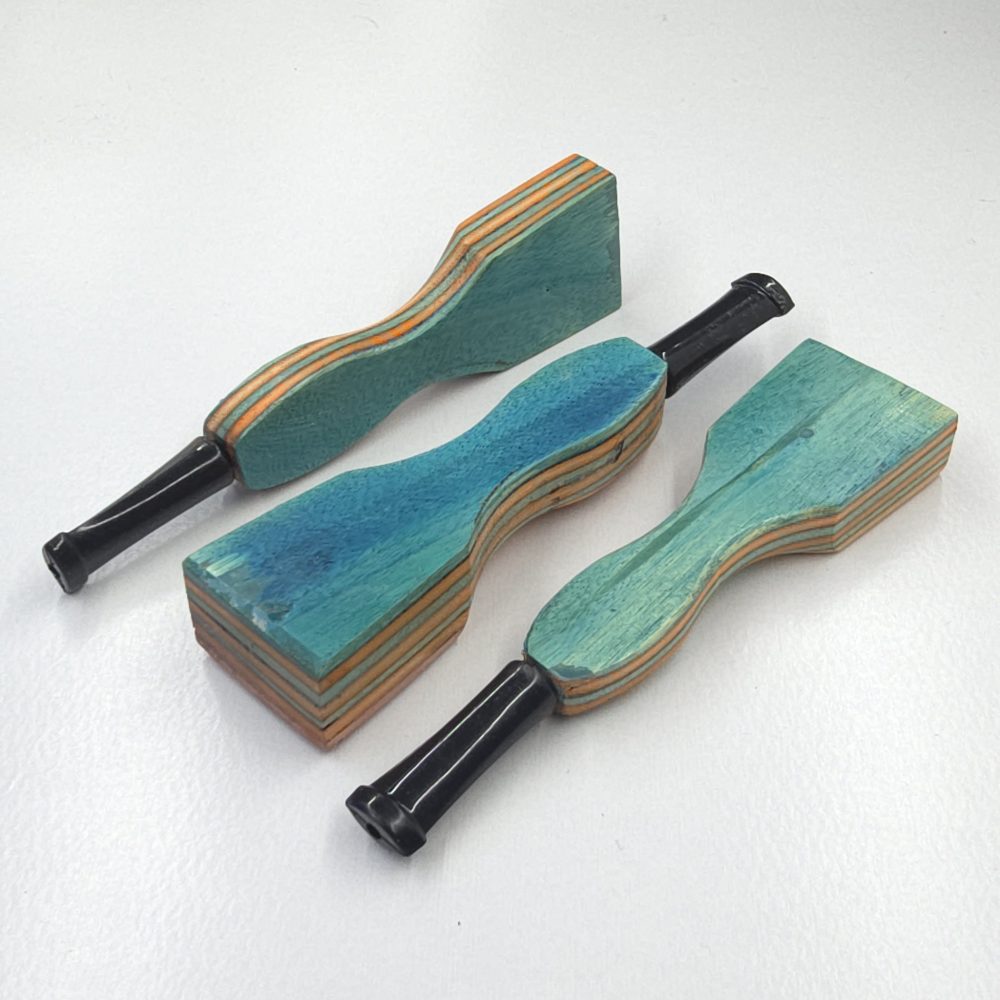 11cm / 4.3" Wooden Traveller Pocket Monkey Twister Smoking Pipe (Assorted) - Image 2